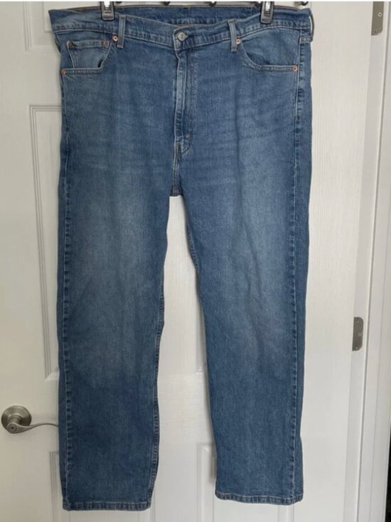 Levi's Other - Levi 505 blue jeans 42x30 traditional Americana workwear